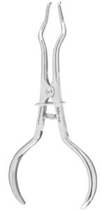 Miltex Brewer Type stainless steel Rubber Dam Clamp Forceps