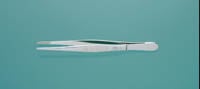 Miltex 6" Dressing Forceps with Standard Pattern Serrated Handles and Serrated Tips