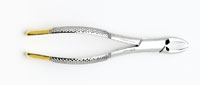 Miltex #150STC Pediatric Upper Primary Teeth & Roots Extracting Forceps with Serrated Carbide Beaks