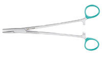 Miltex 8" Mayo-Hegar Needle Holder with Serrated Jaws (2600 Teeth Per Square Inch)
