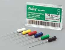 Miltex K-Files 21mm #45 6/Box. Stainless Steel