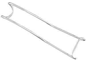 Miltex 5.5" Stainless Steel Lip Retractor, Double
