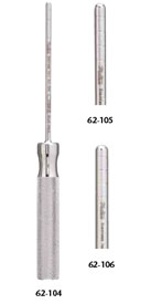 Miltex 3 mm Osteotome Blunt. Designed for progressive circumferential (circular) expansion