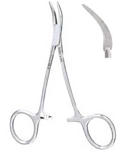 Miltex 4 3/4" Peets Forceps, Useful for removing broken instruments