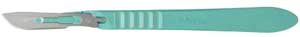 Miltex Disposable Sterile Scalpel with #21 Stainless Steel blade, Box of 10