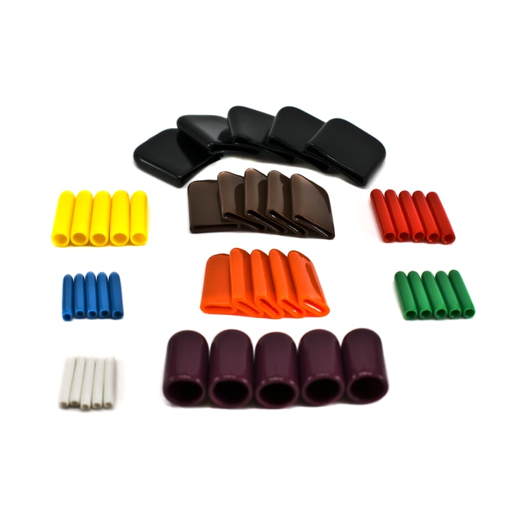 Tip-It Assorted Colors and Sizes Instrument Guards. Package of 50 Guards
