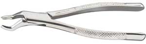 Vantage #53L upper 1st and 2nd molar-left with bayonet pattern surgical Forceps