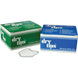 Dry Tips Small Cotton Roll Substitutes, Box of 50