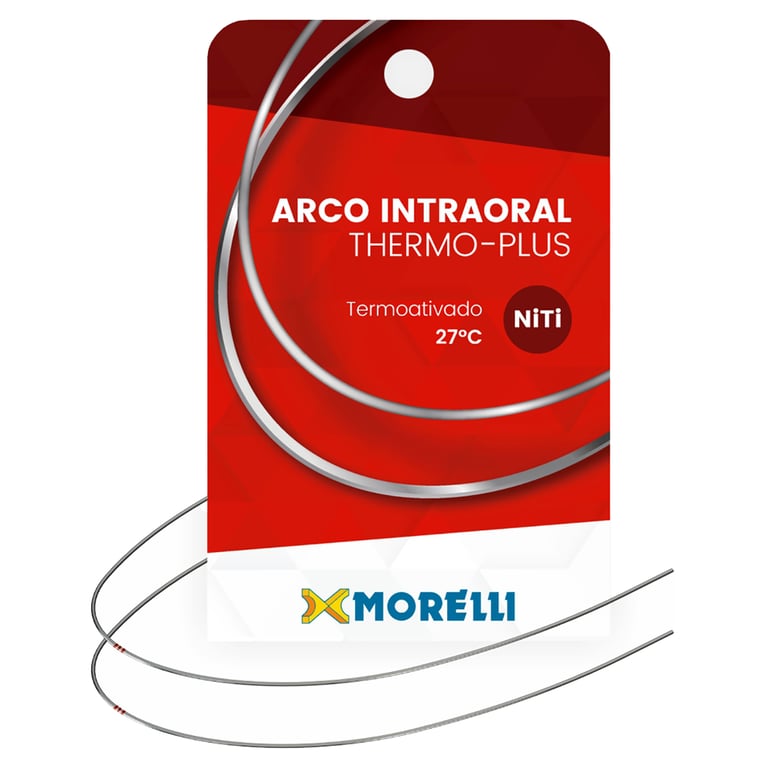 Morelli Ø.020" Thermal NiTi Round Archwire, Natural, Lower, 10/Pk. Delivers constant orthodontic