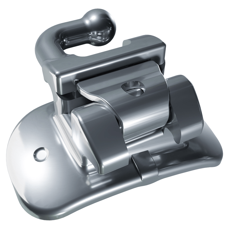 Morelli .022" Stainless Steel Bondable Roth Buccal Tubes, Single Passive Self-Ligating (2013212)
