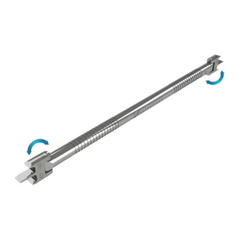 Morelli Stainless Steel Bracket Positioning Gauge, Single Positioner. Serves (75.01.006)