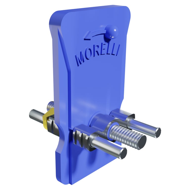 Morelli 5mm Stainless Steel Micro Sectional Screw, 1/Pk. Precise sectional design for secure