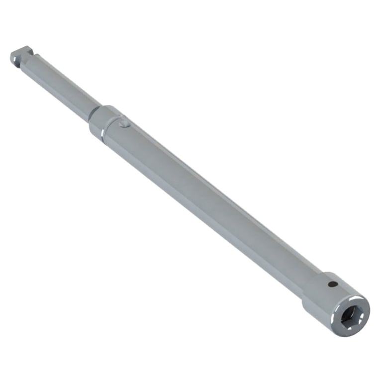 Morelli Stainless Steel Hexagonal Key Short/Long Stem, 41mm, 1/Pk. Designed for installing