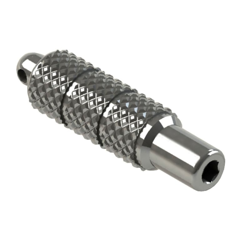 Morelli Stainless Steel Orthodontic Hexagonal Digital Key, 25mm, 1/Pk. Designed for the precise