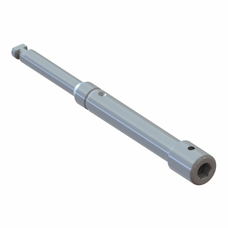 Morelli Stainless Steel Medium Short/Long Stem Hexagonal Key, 24mm, 1/Pk. Designed for the precise
