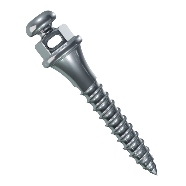5 Dental Self Drilling Orthodontic Micro Screw Titanium Sterile 1mmx6mm