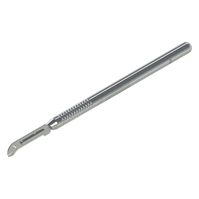 Morelli Stainless Steel Convertible Tube Cap Detacher, Single Instrument. Designed for easy