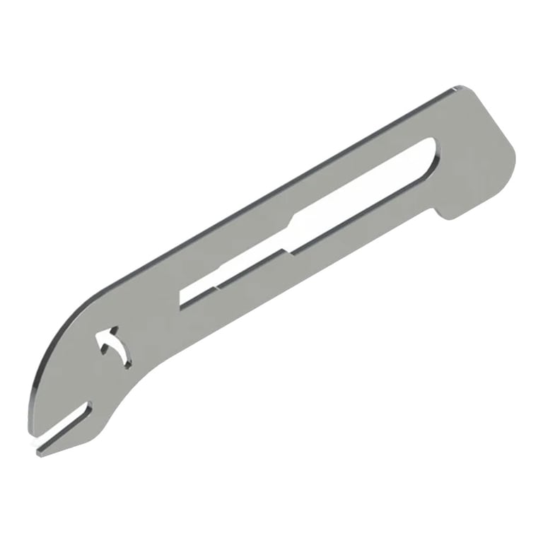 Morelli Stainless Steel Convertible Tube Cap Removal Blade, 5/Pk. Designed for easy removal