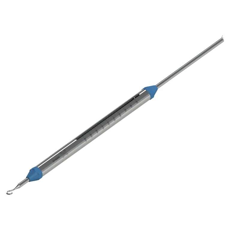 Morelli Stainless Steel Force Gauge Dynamometer, 25-250gf, 1/Pk. Double-sided instrument featuring