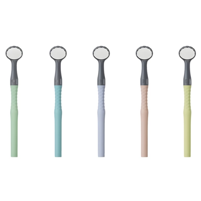 Motranser HVE Suction Mirror and Handle Refill, 5/Pk. Handles are made from autoclavable