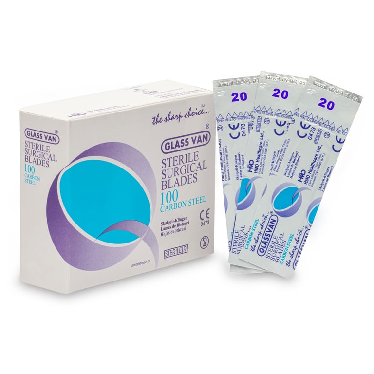 Myco Medical #20 Sterile Carbon Steel Surgical Sc