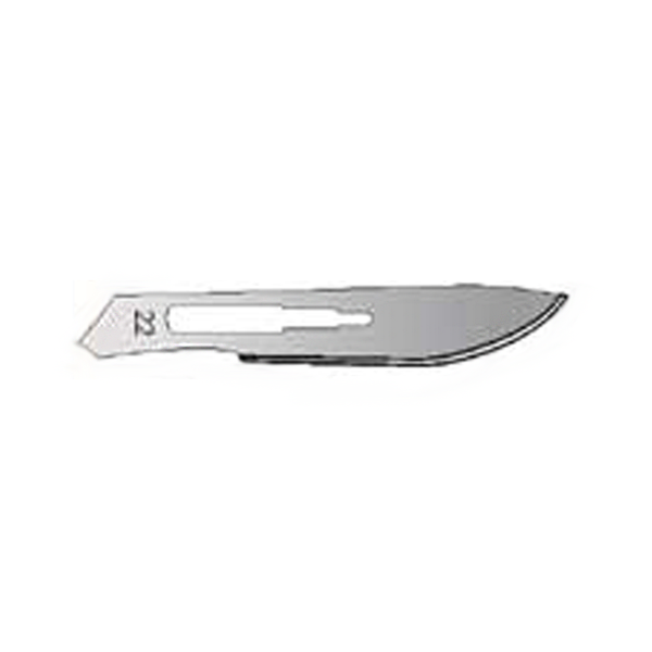 Myco Medical #22 Sterile Stainless Steel Surgical Scalpel Blade, Box of 100 blades