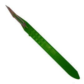 TECHNOCUT Disposable Scalpels - SS #11 10/Pk. Sup