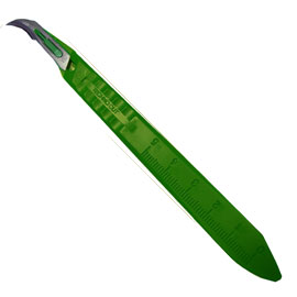 TECHNOCUT Disposable Scalpels - SS #12 10/Pk. Superior sharpness and sharpness retention