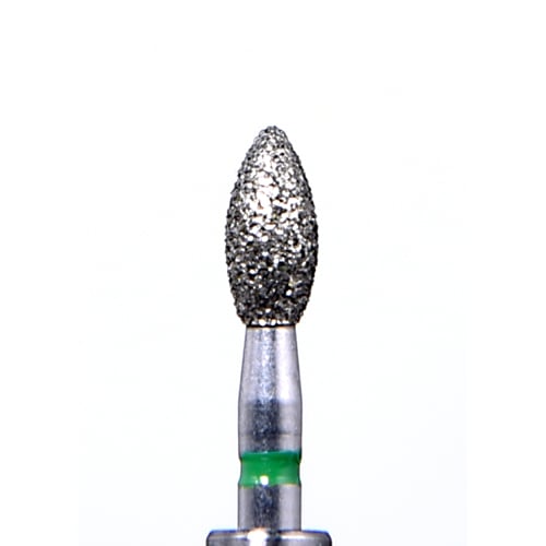 Defend FG #368.023 Coarse grit, Egg/Football diamond burs, 10/Pk