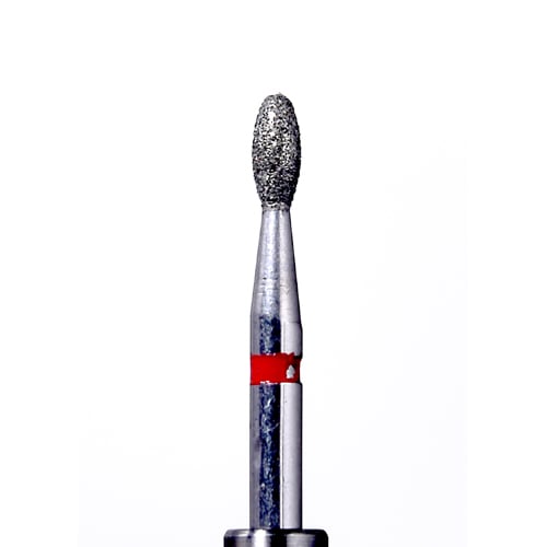 ODS Precision Diamond FG #379.016 Fine grit, Egg/Football diamond burs, 10/Pk