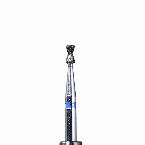 Defend FG #813.014 Medium grit, Double Inverted Cone diamond burs, 10/Pk