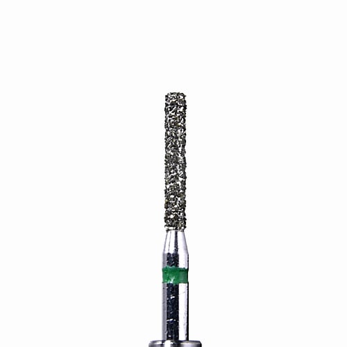 ODS Precision Diamond FG #837.012 Coarse grit, Flat end cylinder diamond burs, 10/Pk
