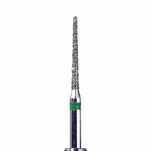 ODS Precision Diamond FG #850.010 Coarse grit, Round end taper diamond burs, 10/Pk