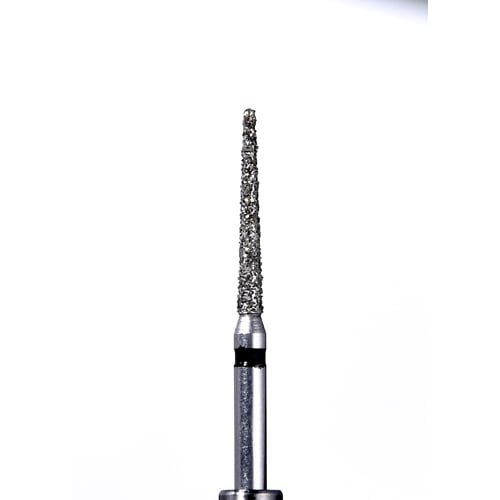 ODS Precision Diamond FG #850.012 Super Coarse grit, Round end taper diamond burs, 10/Pk