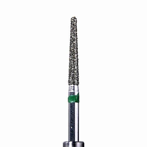 ODS Precision Diamond FG #850.016 Coarse grit, Round end taper diamond burs, 10/Pk