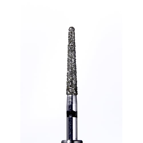 ODS Precision Diamond FG #856L016 Super Coarse grit, Round end taper diamond burs, 10/Pk
