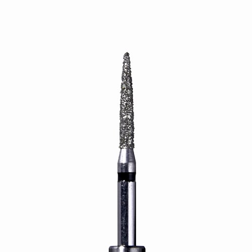 Defend FG #862.012 Super Coarse grit, Flame diamond burs, 10/Pk