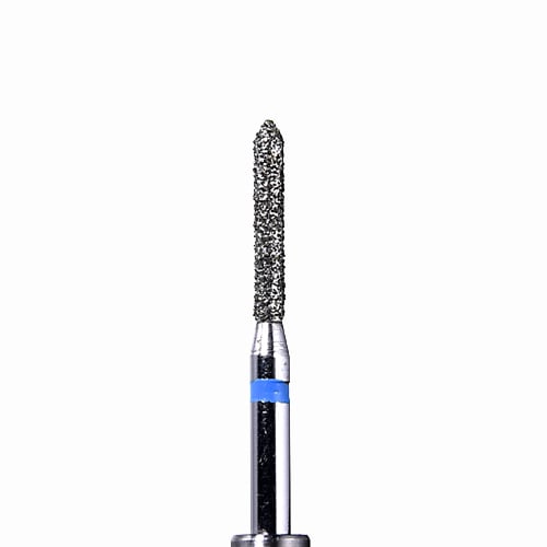 ODS Precision Diamond FG #878.012 Medium grit, Beveled Cylinder diamond burs, 10/Pk