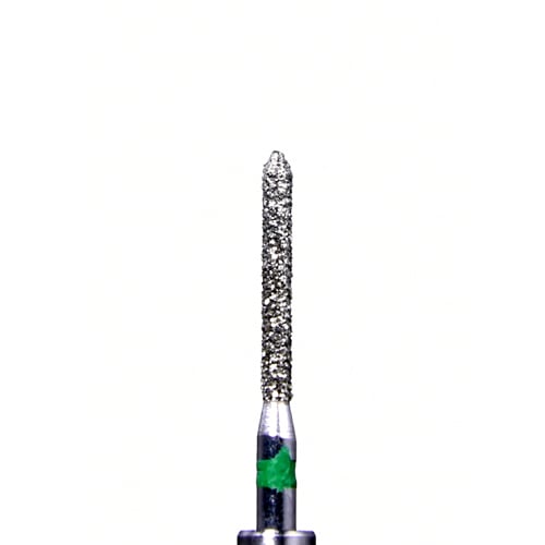 ODS Precision Diamond FG #879.012 Coarse grit, Beveled Cylinder diamond burs, 10/Pk