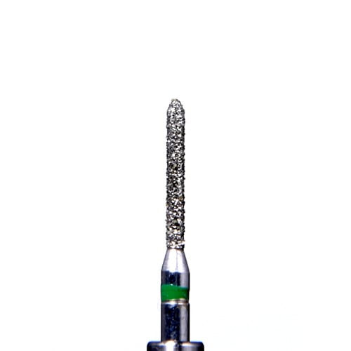 ODS Precision Diamond FG #885.010 Coarse grit, Beveled Cylinder diamond burs, 10/Pk