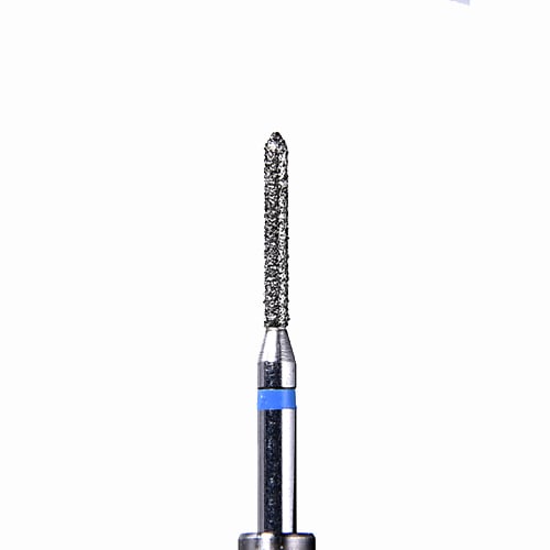 ODS Precision Diamond FG #885.010 Medium grit, Beveled Cylinder diamond burs, 10/Pk