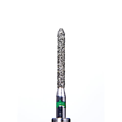 ODS Precision Diamond FG #886.012 Coarse grit, Beveled Cylinder diamond burs, 10/Pk