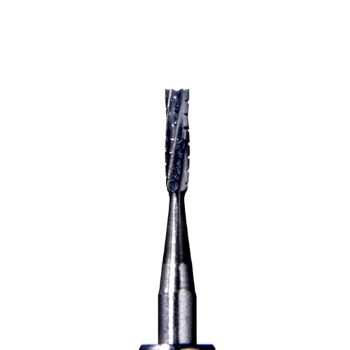 ODS Precision Carbide FG SS #557 flat fissure cross cut carbide bur, pack of 10 burs