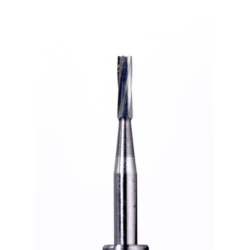 ODS Precision Carbide FG #57 flat fissure plain cut carbide bur, package of 10