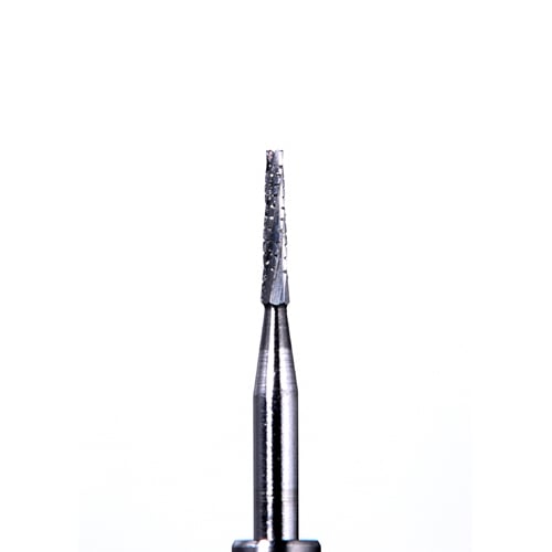 ODS Precision Carbide FG #700L taper fissure crosscut carbide bur (long head), pack of 10 burs