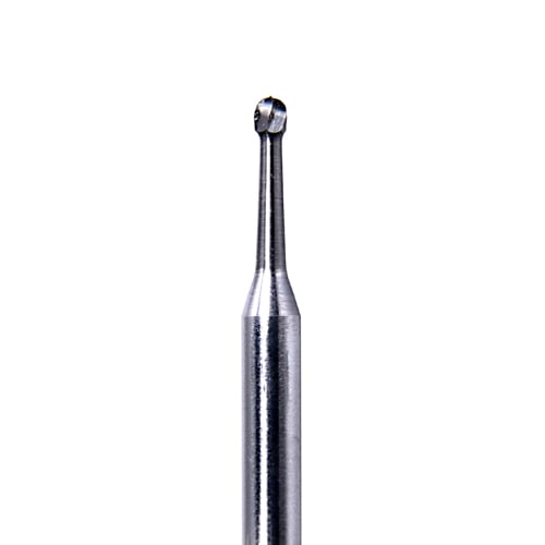 Defend RA #4 Round Carbide Bur for Slow Speed Latch, package of 10