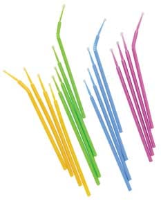 Defend Microapplicator - REGULAR Purple 100/Pk. Bendable Neck, Non-absorbant, non-linting fiber