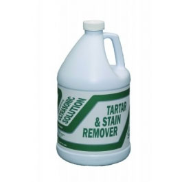 Defend Tartar and Stain Remover Ultrasonic Solution, Ready to Use, 1 Gallon, 1/Pk. Effectively