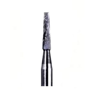 ODS Precision Carbide FG #701 SL (Surgical Length) Taper Fissure Crosscut Carbide Burs, 10/Pk