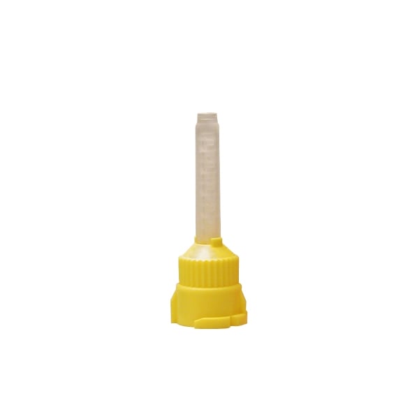 Defend Short Yellow HP T-Mix Mixing Tips - Small (4.2 mm) 48/Pk. The new mixing technology